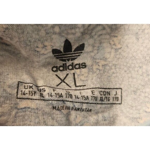 Adidas Culture Clash 3 Stripes Cropped Tee Size XL - Picture 6 of 6